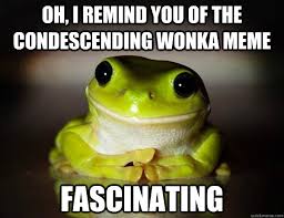Fascinated Frog memes | quickmeme via Relatably.com