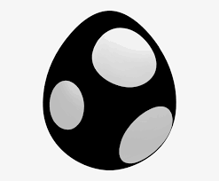 Free printable easter egg coloring page 11 crafts and. Yoshi Egg Black And White Transparent Png 500x600 Free Download On Nicepng