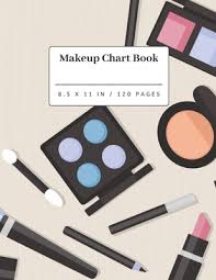 makeup chart book face chart practice