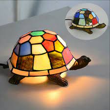 Tiffany Style Stained Glass Turtle