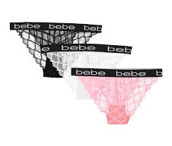 Shop Bebe Bebe Intimates 3 Pack Lace Hi Cuts Underwear