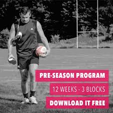 pre season rugby training program