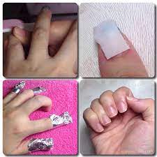 removing gel acrylic nails makeup stash
