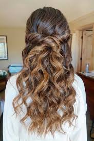 In this video we'll show you how to create one of the most popular wedding hairstyle : 30 Chic Half Up Half Down Bridesmaid Hairstyles Lovehairstyles Com Guest Hair Hair Styles Wedding Hairstyles For Long Hair