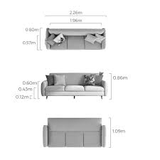 linspire chester 3 seater sofa bed