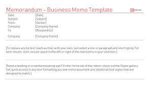 Business Memo Templates Free 10 Memo Formats For Word Excel