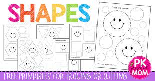 age rating introduction printable worksheets. Shape Tracing Worksheets Preschool Mom