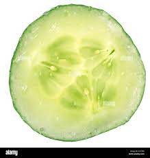 Cucumber circle hi-res stock photography and images - Alamy