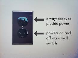 The source is at the outlet and a switch loop is added to a new switch. An Electrician Explains How To Wire A Switched Half Hot Outlet Dengarden Home And Garden