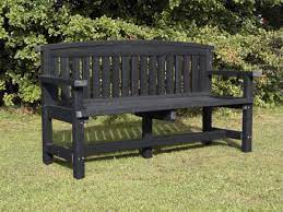 Traditional Seat Back Bench Outdoor