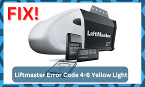 fix liftmaster error code 4 6 pro