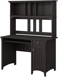 Finding the right furniture to set up your home office can be a task. Amazon Com Bush Furniture Salinas Small Computer Desk With Hutch Vintage Black Furniture Decor