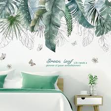 Wall Stickers Diy Plant Wall Decals