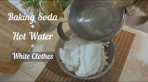 baking soda for whitening clothes