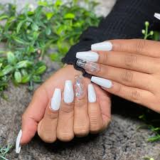 28 stunning white coffin nails you ll love