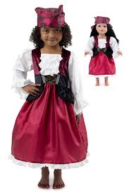 pirate anne child and doll costume