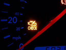 uh oh my check engine light is on