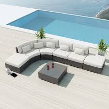 Garden Sofa Rattan Luxury Sectional