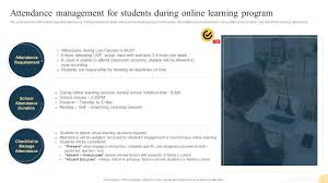 learning attendance management