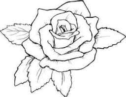 This coloring page belongs to these categories: Floral99 Rose Coloring Pages Flower Coloring Pages Tattoo Coloring Book
