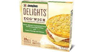delights turkey sausage and cheese egg