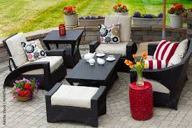 Cozy Patio Furniture On Luxury Outdoor