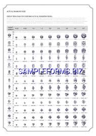 Diamond Size Chart 1 Pdf Free 1 Pages