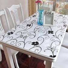 1mm Thick Crystal Clear Pvc Table Cover