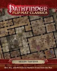 Details About Pathfinder Rpg Flip Mat Map Pack Presale Classics Seedy Tavern New