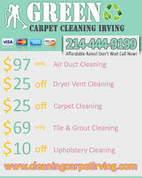green carpet cleaning irving steam