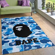 bape area rug bedroom rug christmas