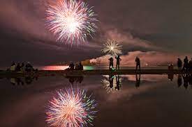 canada day 2023 fireworks display at