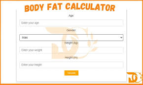 body fat calculator dose calculation