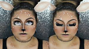 fawn cute halloween makeup tutorial
