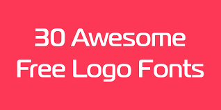 30 Best Free Fonts For Your Logo Logaster