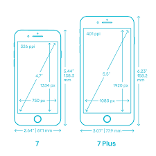 Apple Iphone 7 7 Plus Dimensions Drawings Dimensions Guide