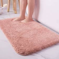 soft plush gy bathroom area rugs