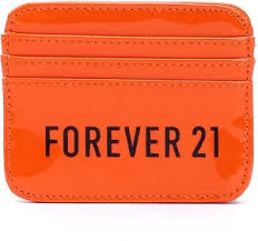 orange rubber wallet orange