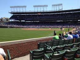 Wrigley Field Section 102 Row 3 Seat 18 Chicago Cubs Vs