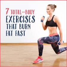 7 total body exercises that burn fat fast