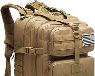 Military BackpackTactical Molle Rucksack  Tactical Backpack Laptop Army 3 Day Bug Out Bag Assault Pack Molle Backpack Travel