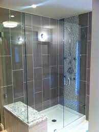 Custom Glass Shower Door And Bathroom