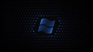 Windows 10, microsoft windows, colorful, black background. Black And Blue Wallpapers Hd Wallpaper Cave