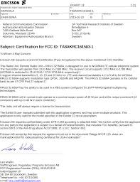 Akrc161583 1 Lte Wcdma Radio Equipment Cover Letter Subject
