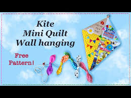 Kite Mini Quilt Wall Hanging Free