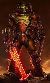The Doom Slayer, also known as Space Marine, Doom Marine, or Doomguy, is a legendary demon slayer and a former a member of the Un… | Doom game, Doom videogame, Doom
