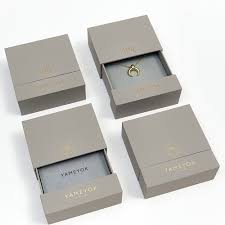 paper jewelry set packaging box
