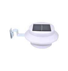 solar powered led fence light outdoor