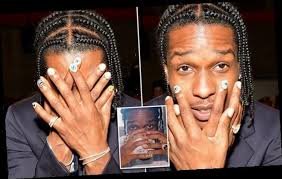 Asap rocky (with images) | mens nails, mens manicure, men. Asap Rocky Shows Off Manicures As He Urges Men To Embrace Nail Art Celebrity Cover News