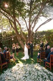 intimate backyard outdoor weddings